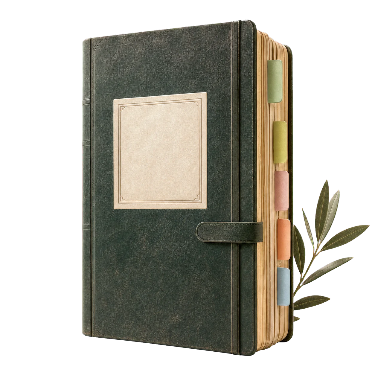 A dark archival ledger with color-coded evidence tabs